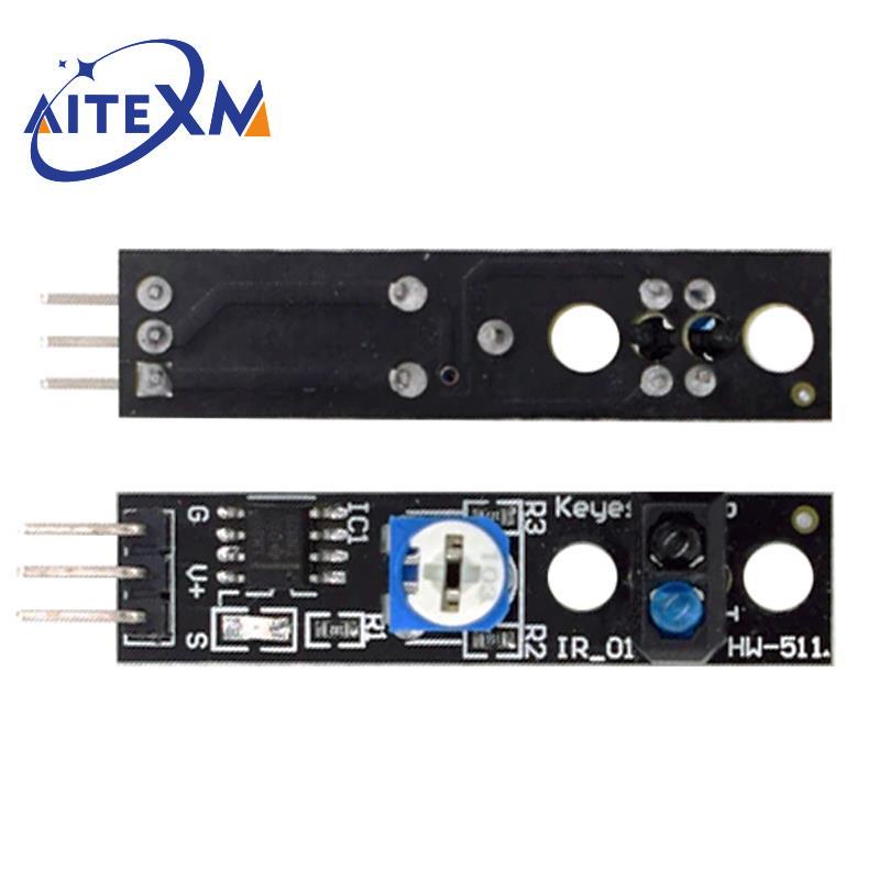 Mô Đun Cảm Biến Hồng Ngoại TCRT5000 4Pin 3.3-5V Cho Xe Hơi Thông Minh Arduino
