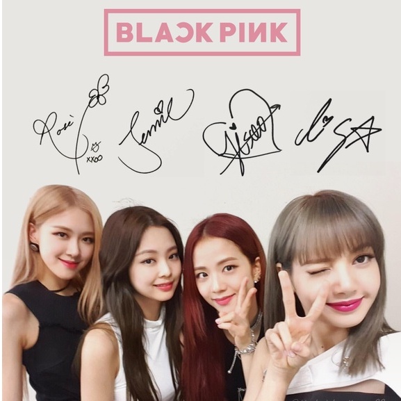 Ảnh BLACKPINK - BLINKs (LISA, JISOO, JENNIE, ROSÉ) - ÉP PLASTIC (kích thước 6x9, 7x10, 9x12, 10x15) in theo yêu cầu