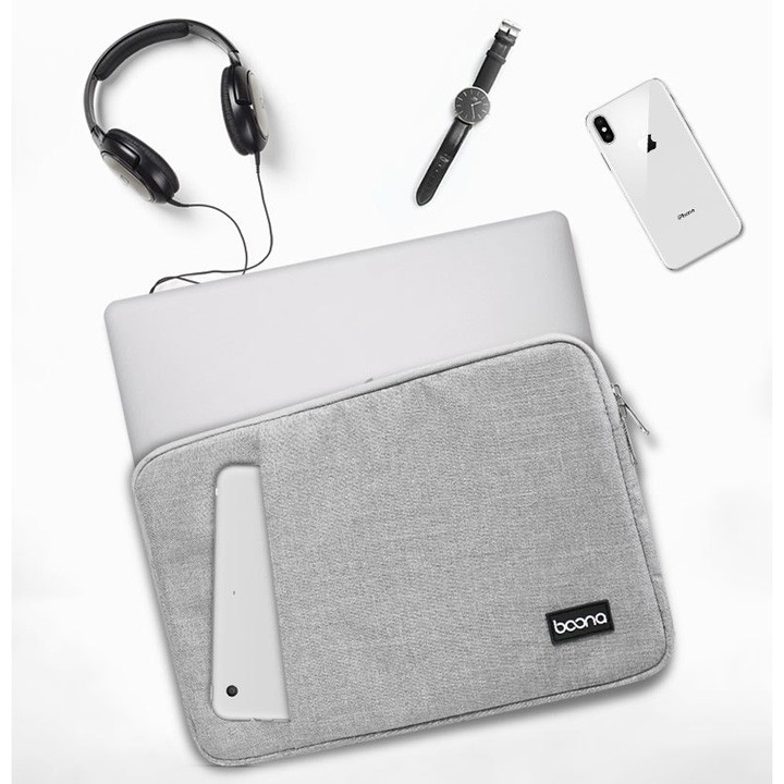 Túi chống sốc cao cấp có túi phụ dành cho laptop ,Mac, Surface Gmoonti - M99
