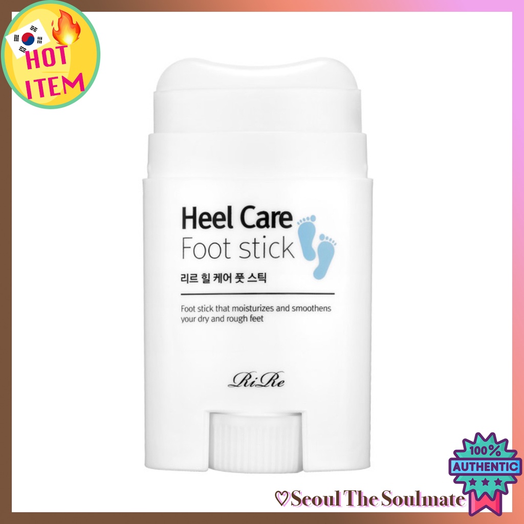 Rire Kem Dưỡng Ẩm Cho Gót Chân 22g (Heel Care Foot Aroma&Moisturizing Repair Stick)