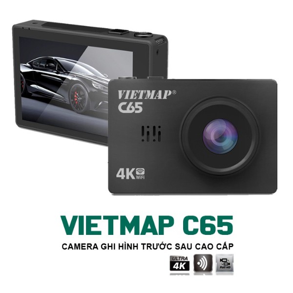 Camera Hành Trình Vietmap C65 - Cảnh Báo Giao Thông - Màn Hình Cảm Ứng - Thẻ Nhớ 128Gb | BigBuy360 - bigbuy360.vn