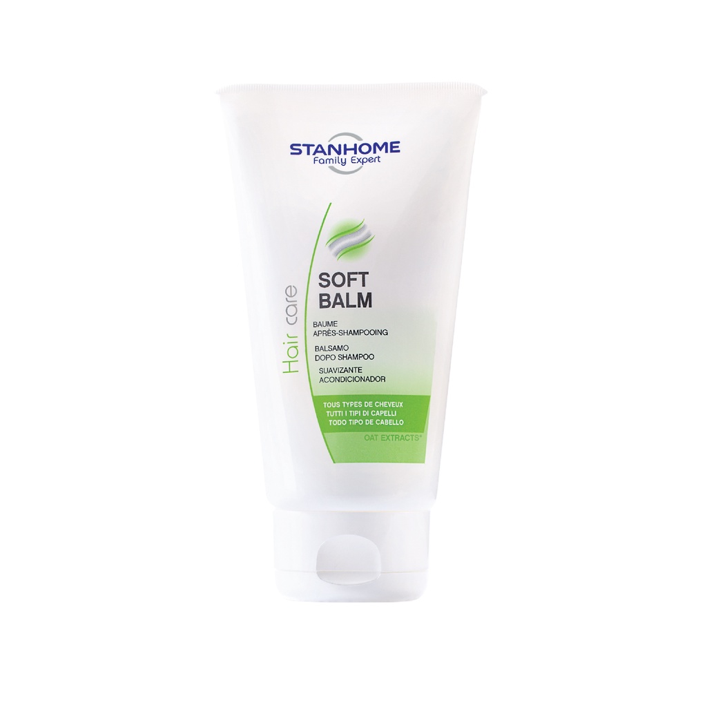 Dầu Xả Tóc Không Xà Phòng Tinh Chất Yến Mạch STANHOME Soft Balm Chăm Sóc Tóc Chuyên Sâu Giảm Gãy Rụng Chẻ Ngọn 150ML