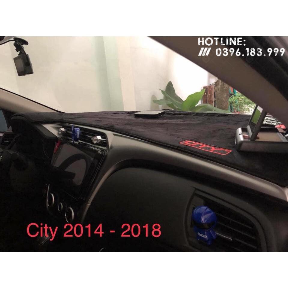 [Giảm giá]  Thảm nhung chống nóng taplo Honda Civic 2014-2018 mới 2020