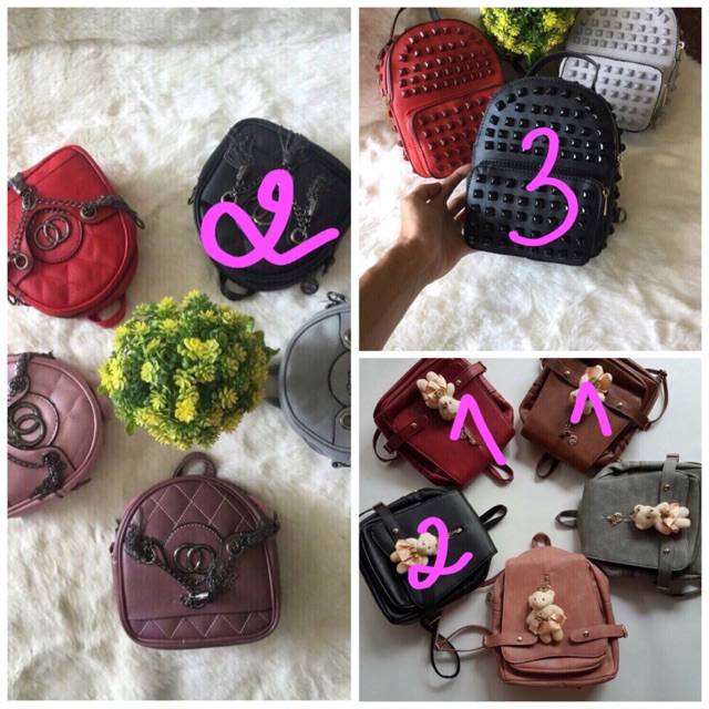 Combo balo các loại