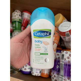 Kem dưỡng ẩm hằng ngày Cetaphil Baby cho bé từ sơ sinh Chai nắp đậy 198ml