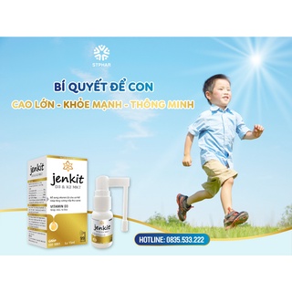 Chai Xịt JENKIT D3K2 DHA Tối Ưu Chiều Cao Và Phát Triển Trí Não Cho Bé