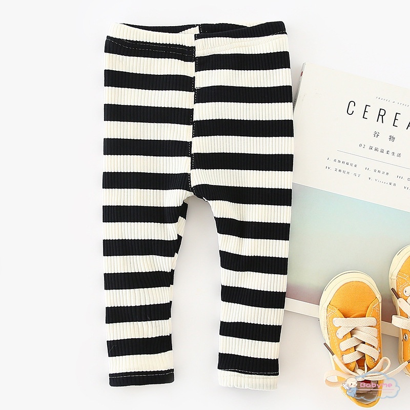 Quần Legging Kẻ Sọc Cho Bé Gái