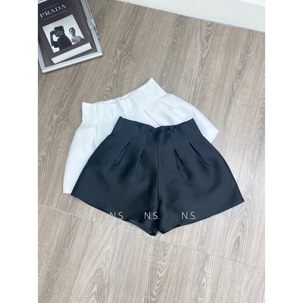 Quần short phồng tafta