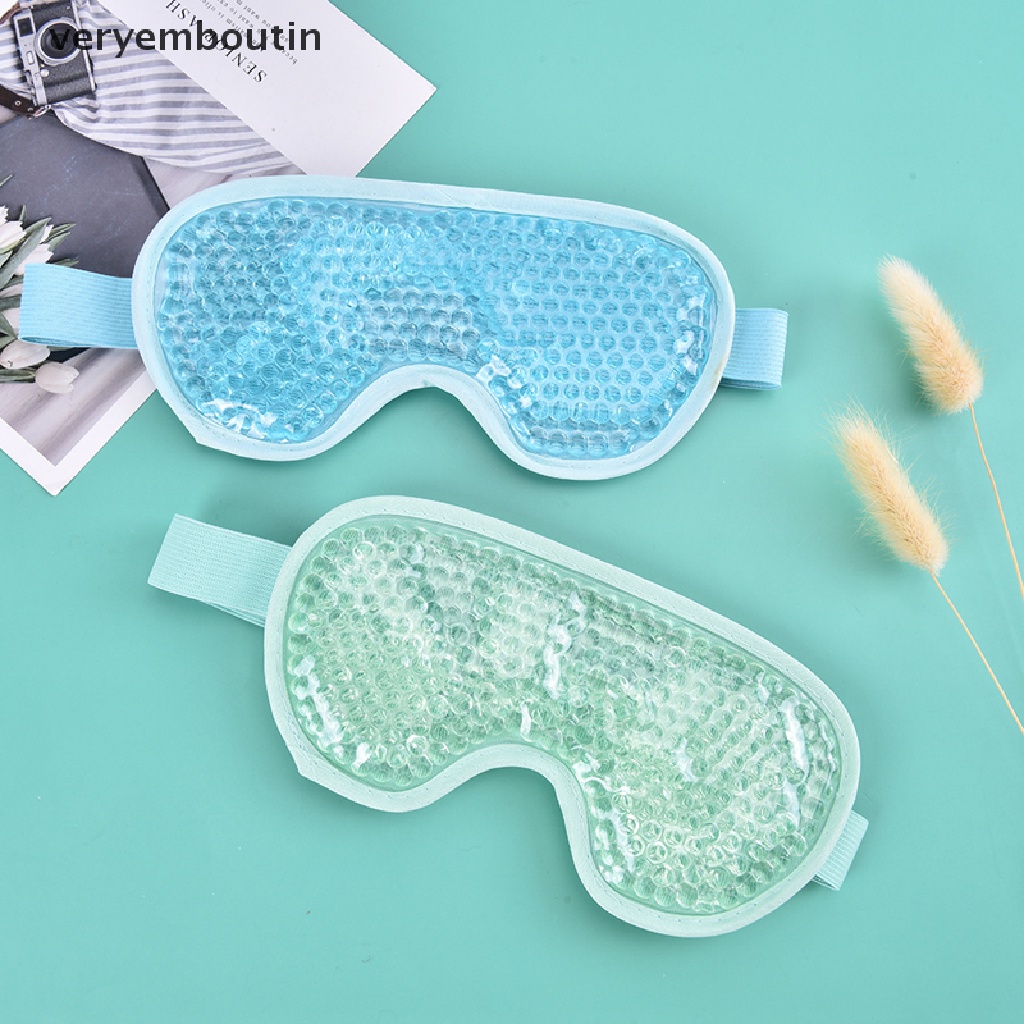 Mặt nạ mắt gel liệu pháp nóng/ lạnh hỗ trợ thư giãn làm đẹp chuyên dụng