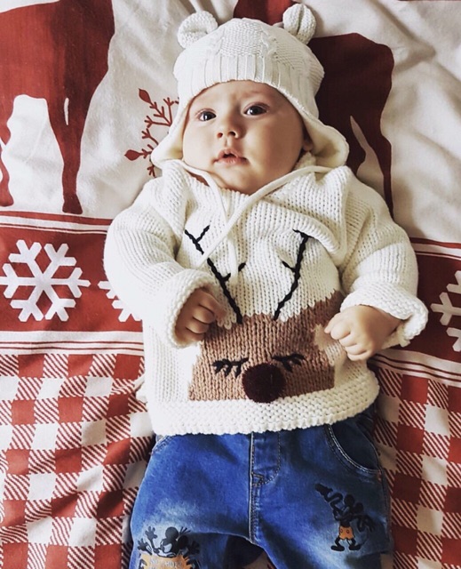 Mũ len H&M xuất xịn cho bé