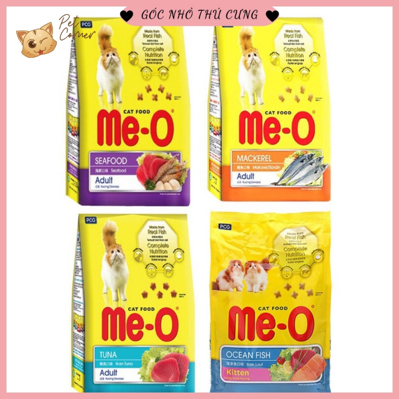 [ĐỦ VỊ] Thức ăn hạt cho mèo Me-O 350gr (Adult, Kitten)