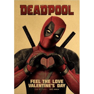 Poster Deadpool phong cách cổ điển