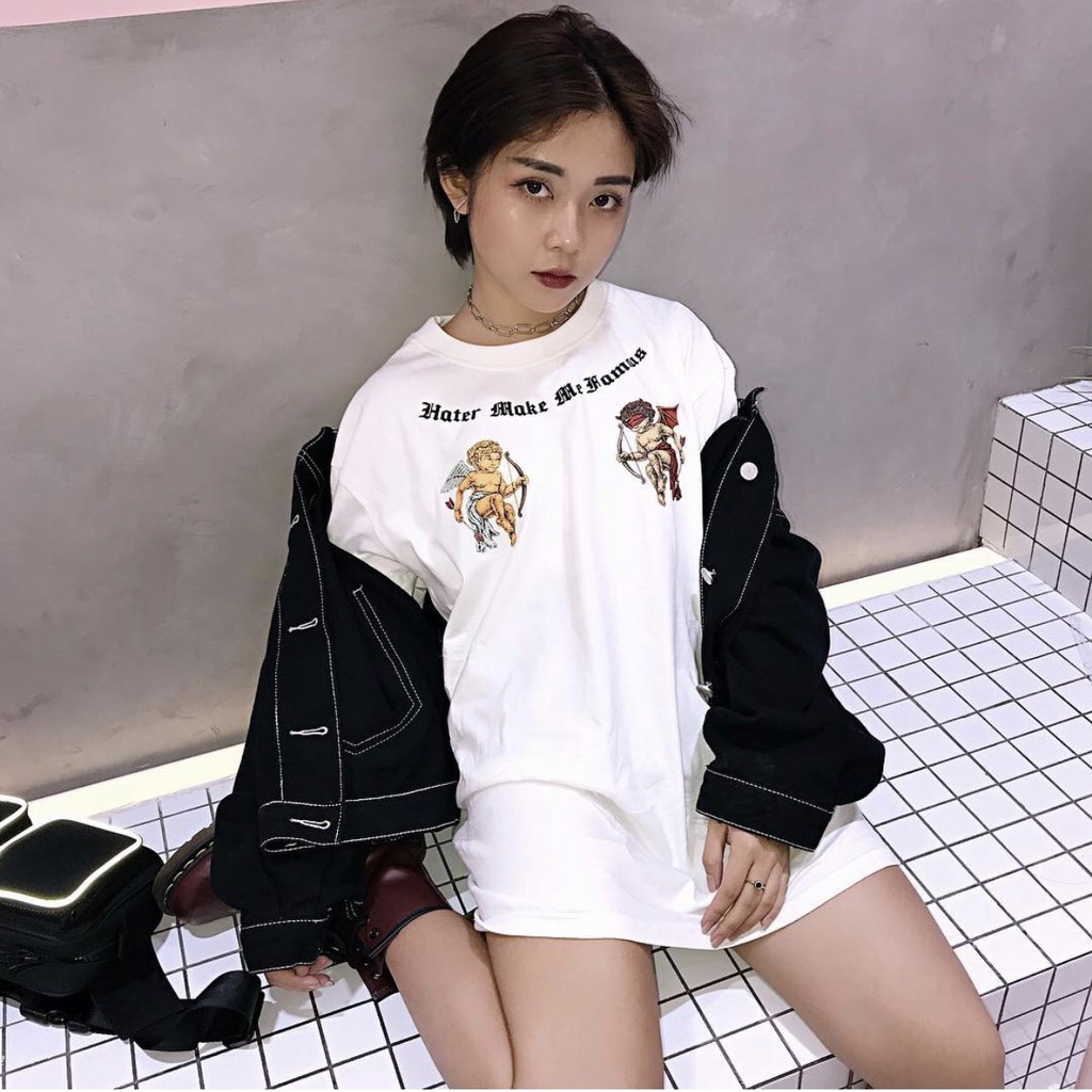 Áo Thun HATE.R Ulzzang Unisex 1hitshop | BigBuy360 - bigbuy360.vn