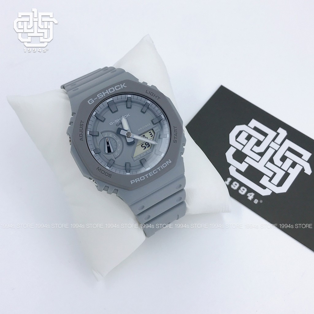 Đồng hồ nam Casio G-Shock GA-2110 / GA-2110ET-8A chống va đập, chống nước 200m, size 45mm, hàng chính hãng