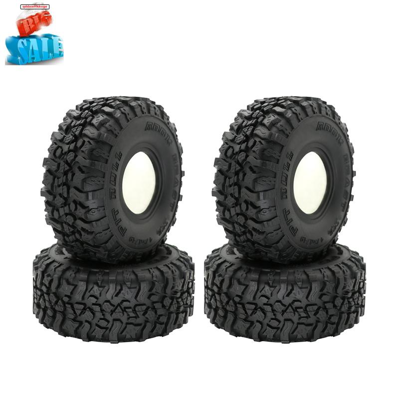 Set 4 Bánh Xe 120mm 1.9inch Chuyên Dụng Cho Xe Điều Khiển Từ Xa Axial Scx10 90046 Axi03007 Traxxas Trx4 Tf2 D90 Tỉ Lệ 1 / 10