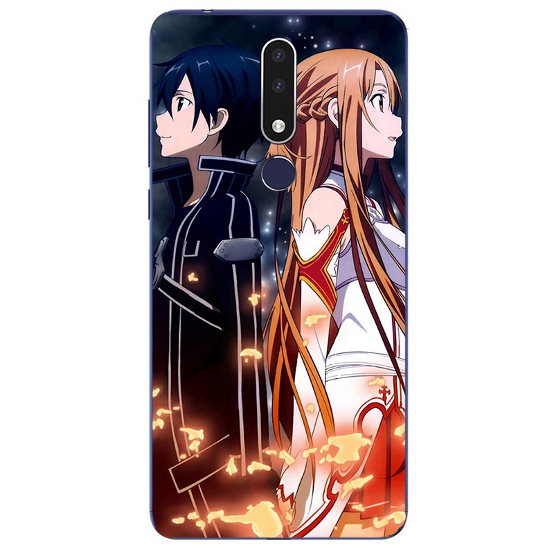 Sword Art Online Cartoon Japanese Anime Phone Case Nokia C1 Plus C2 C3 2.4 3.4 8.3 2.3 5.3 5.4 soft silicone Cover