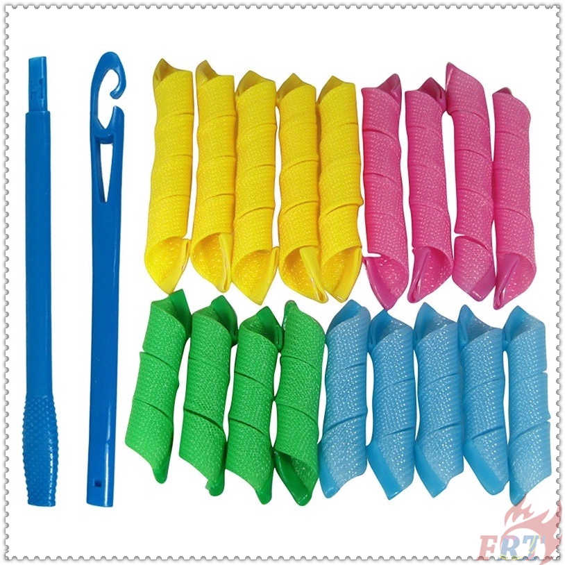 Set 18 dải uốn tóc và 2 móc cài tạo kiểu làm đẹp tiện dụng