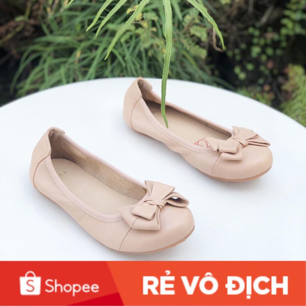 giày búp bê da thật cực hot cho bé gái 21529