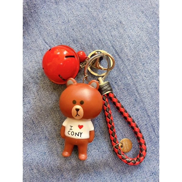 Móc Khoá Gấu Brown-Cony-Kakaotalk