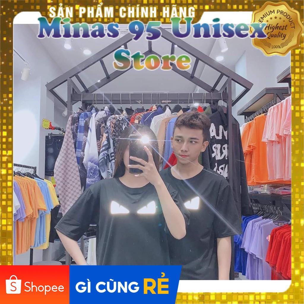 Áo Thun Nam, Áo Thun Nữ Form Rộng Phản Quang Unisex TiCi Mắt Mèo TCPQ66