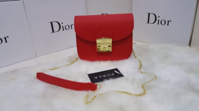 Túi fu size 18 chất da xước khóa khắc logo | BigBuy360 - bigbuy360.vn