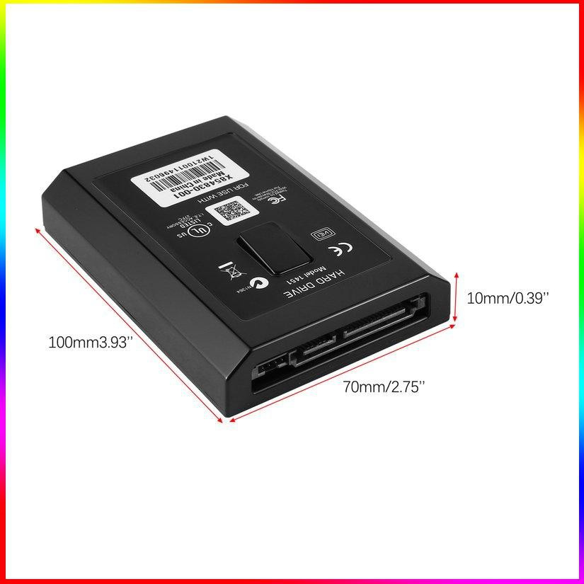 Ổ Cứng Cho Máy Chơi Game Xbox 360 Slim 60gb / 120gb / 250gb / 320gb / 500gb | BigBuy360 - bigbuy360.vn