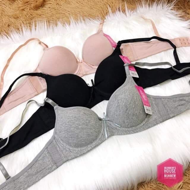 Áo Lót Cotton Muối Tiêu Đệm Đẩy 613