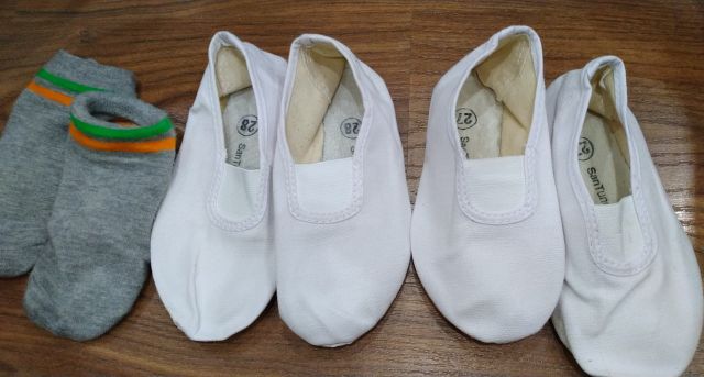 Giày Múa size 25-42 (mầu trắng)