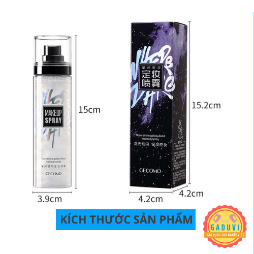 HÀNG AUTH - Xịt Khóa Nền, Xịt Khóa Make Up Chính Hãng GECOMO | BigBuy360 - bigbuy360.vn