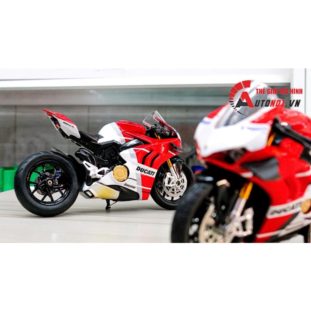 MÔ HÌNH XE DUCATI PANIGALE V4S CORSE NỒI KHÔ 1:12 AUTONO1 D209