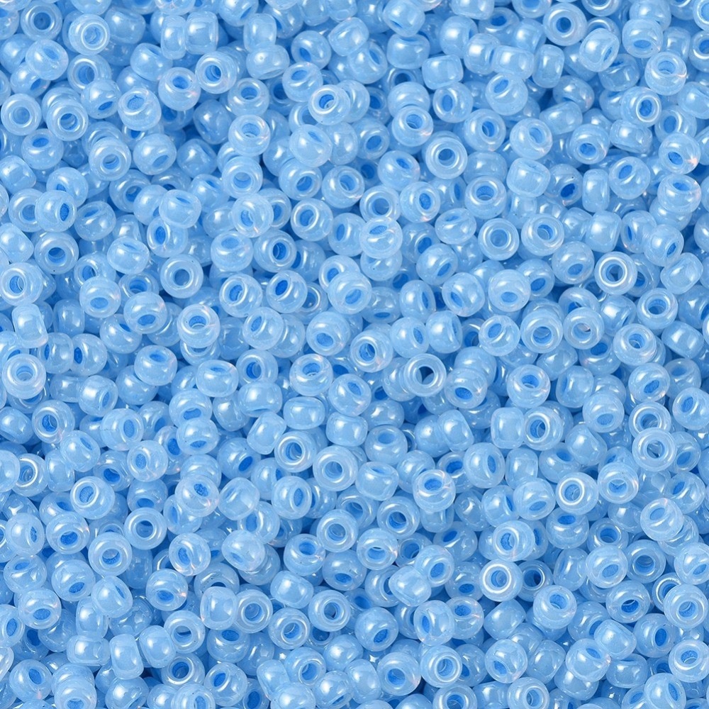 1111 Hạt Rocailles tròn MIYUKI Nhật Bản 10g 2x1.3mm mờ/ trong/ tối/ AB/ 11/0 lỗ 0.8mm