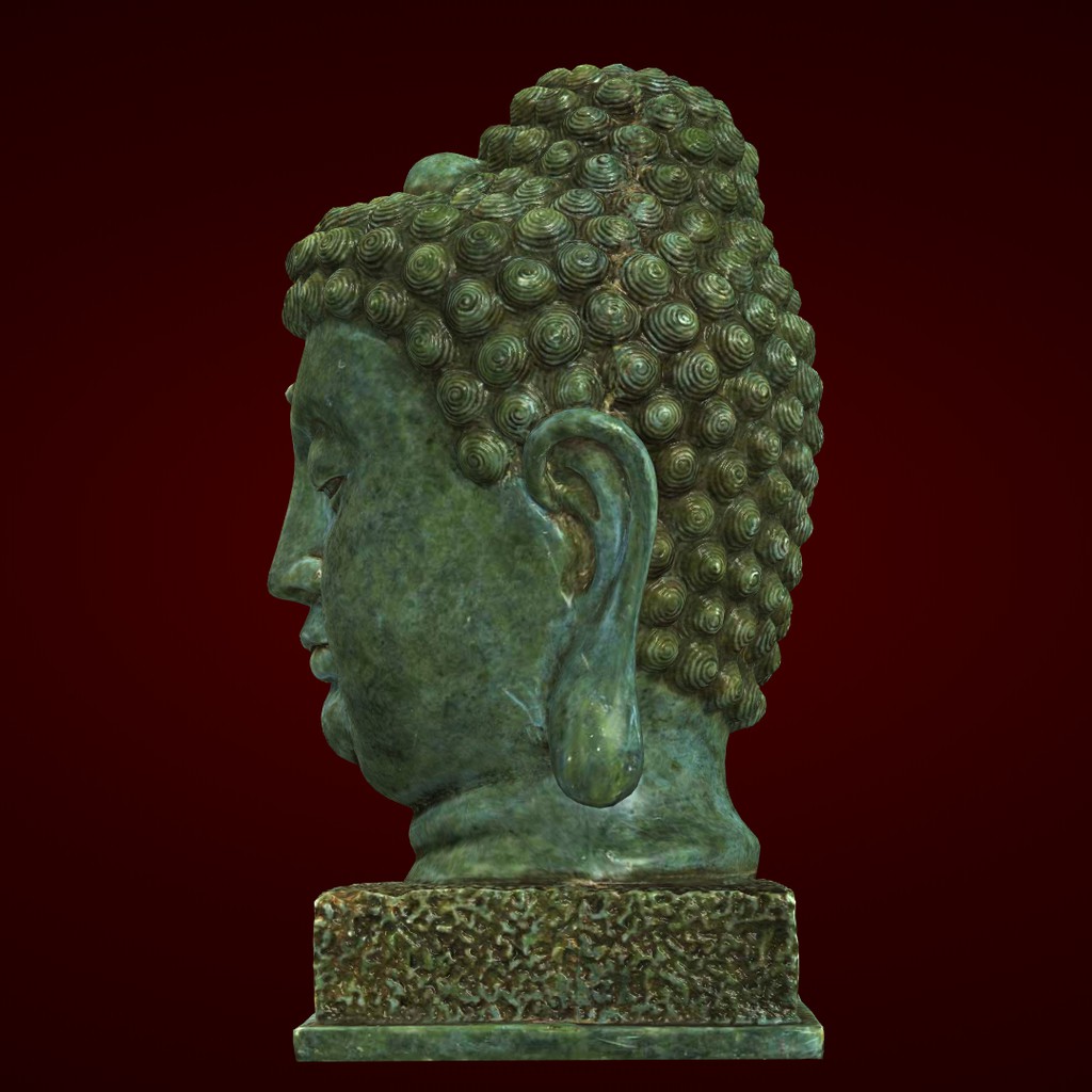 Tượng Phật Thích Ca Mầu Ni - Xưởng E3D - Decor trang trí - Trang trí bể cá cảnh - PH 003