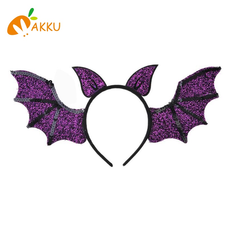 Băng đô cài tóc hình đôi cánh hoạt hình hóa trang halloween sáng tạo cho bé
