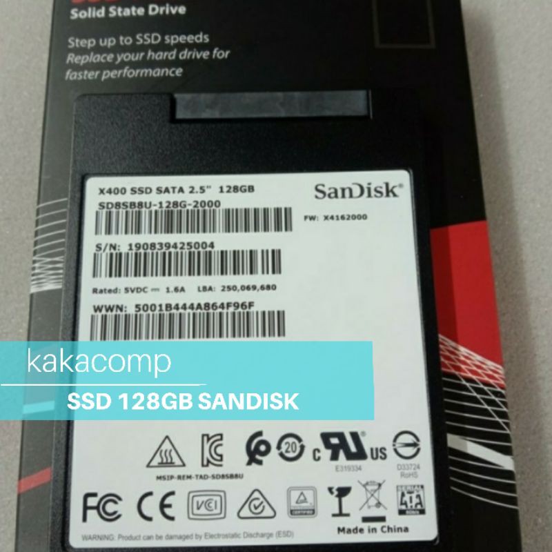 Ổ Cứng Ssd Sandisk 128gb