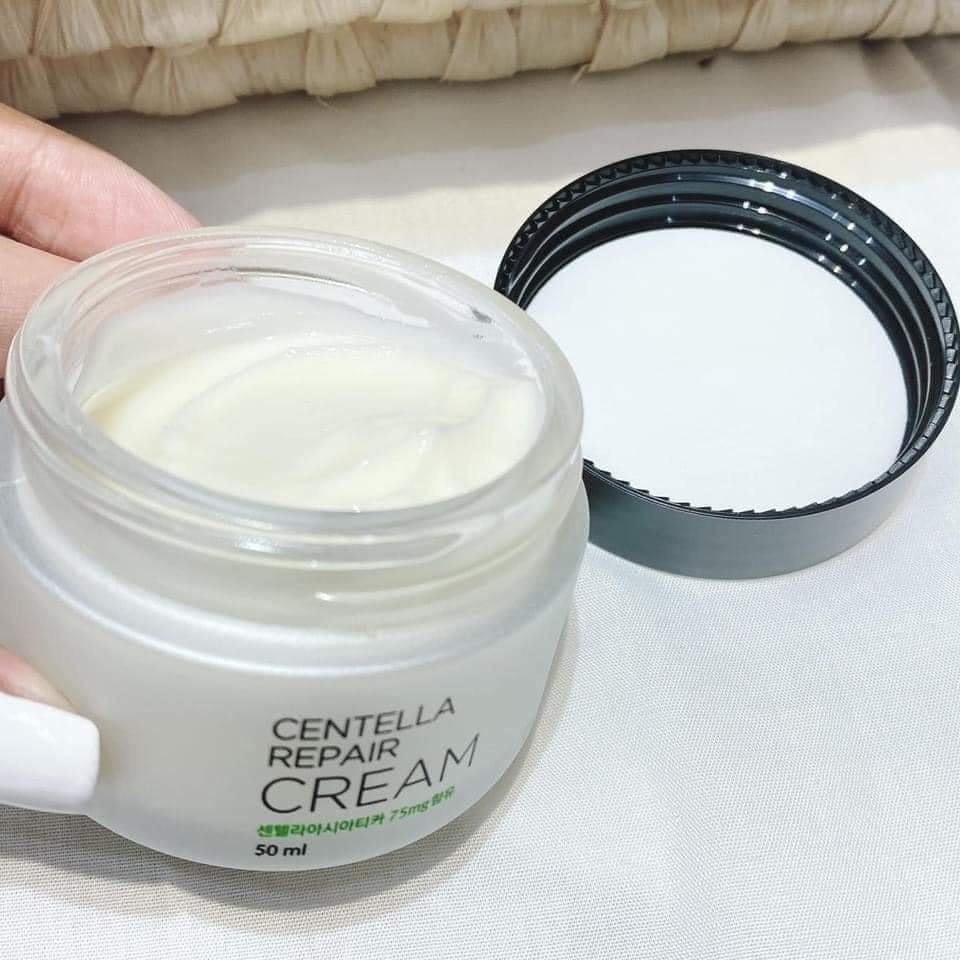 Kem dưỡng ẩm phục hồi da rau má GoodnDoc Centella Repair Cream 50ml