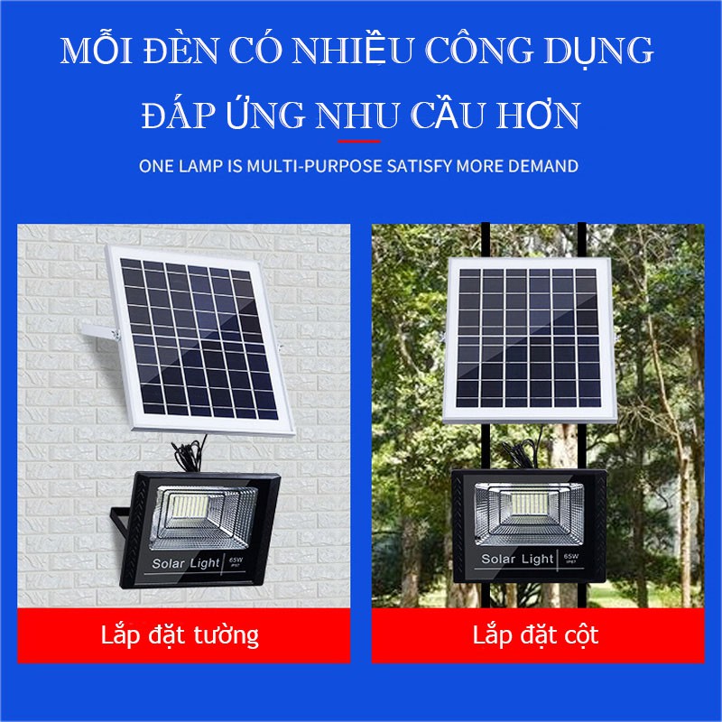 ĐÈN NĂNG LƯỢNG MẶT TRỜI ĐÈN LED NGOÀI TRỜI ĐƯỜNG KHÔNG DÙNG ĐIỆN SOLAR LIGHT 25w 40w 60w 100w 200w