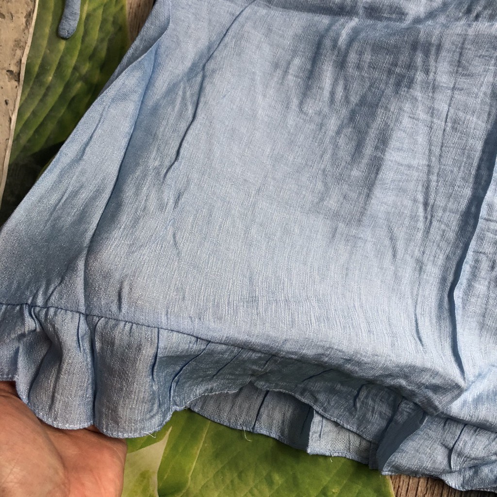Váy bầu tay tiểu thư bánh bèo hàng đẹp cho mẹ bầu mặc ở nhà đi chơi