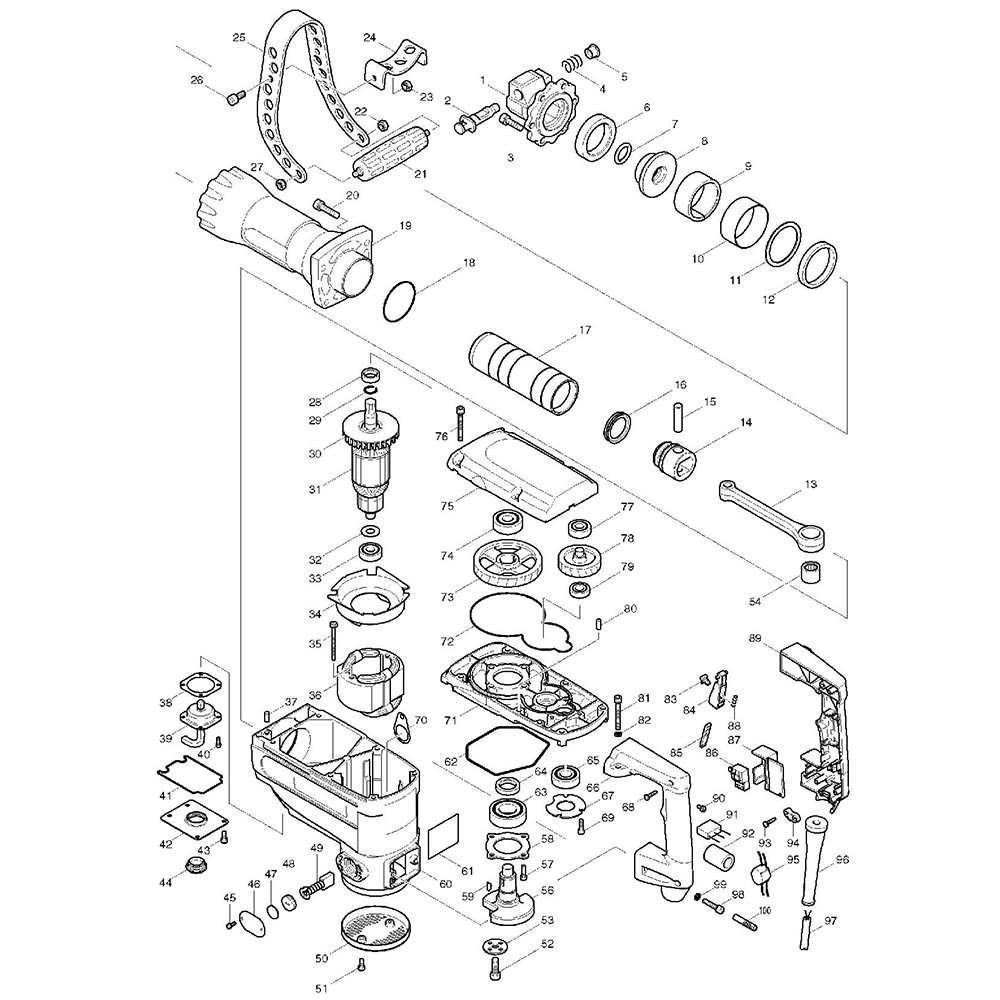 BISTON MÁY ĐỤC BÊ TÔNG HITACHI 65A 30MM  BIT TÔNG  MÁY ĐỤC BÊ TÔNG HITACHI 65A 30MM