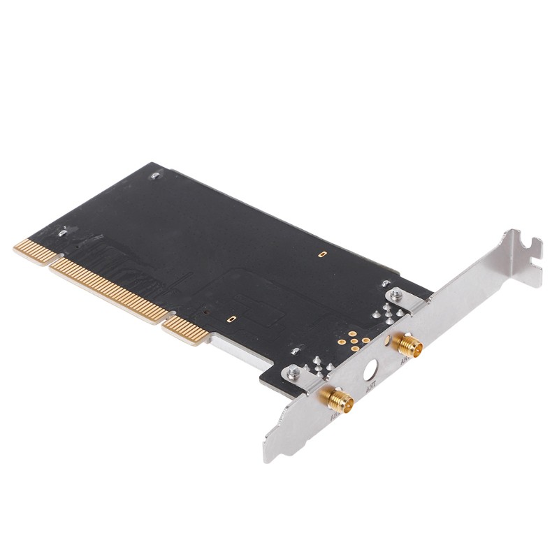 Card Wifi Không Dây Ar9223 Pci 300m 802.11b / G / N Cho Desktop Laptop 6db