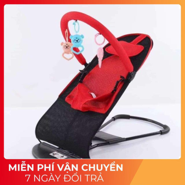 Ghế rung cho bé yêu có bảo hiểm, đồ chơi, mái che BC-CB07, B