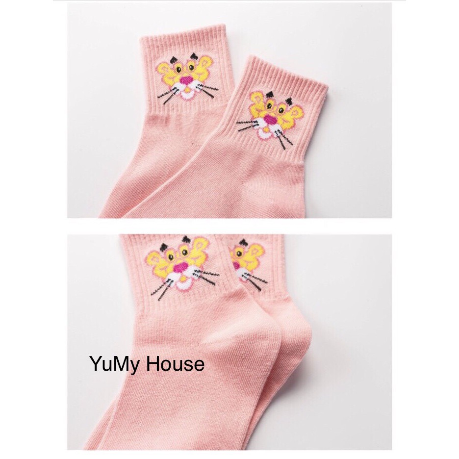 Vớ Ống Báo Hồng Harajuku | BigBuy360 - bigbuy360.vn