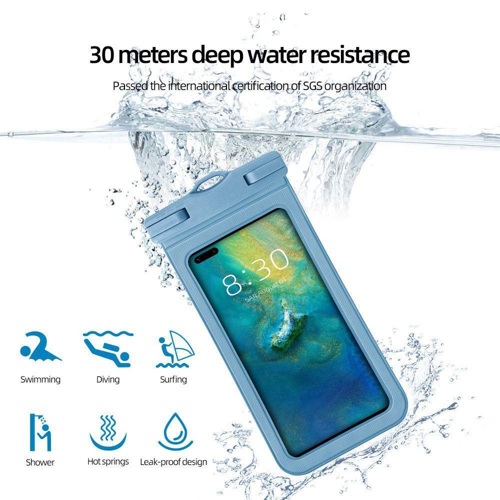 MALCOLM Túi Đựng Điện Thoại Chống Nước Màn Hình Cảm Ứng 7.2 inch