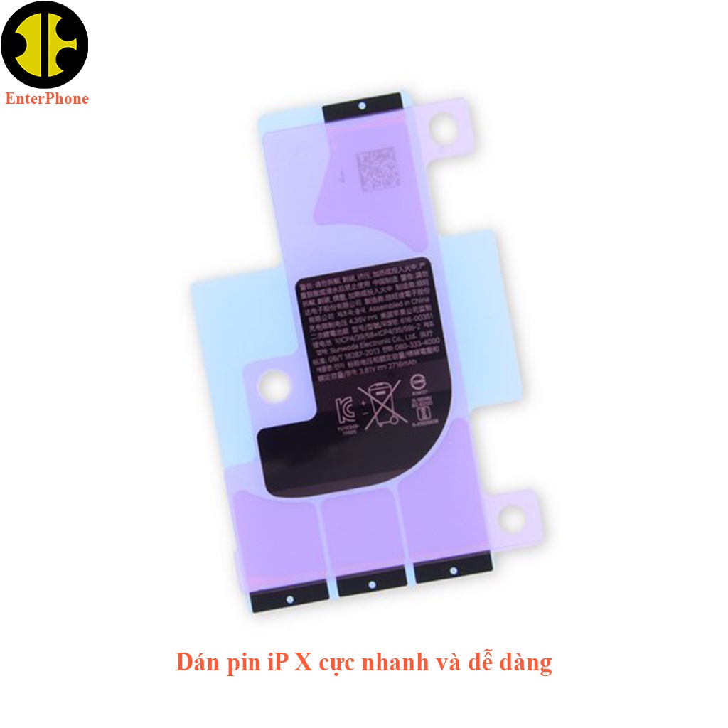 Seal keo dán pin iP 5, 5S, 5SE, 6, 6S, 6 Plus, 7 Plus, 8, 8 Plus, X