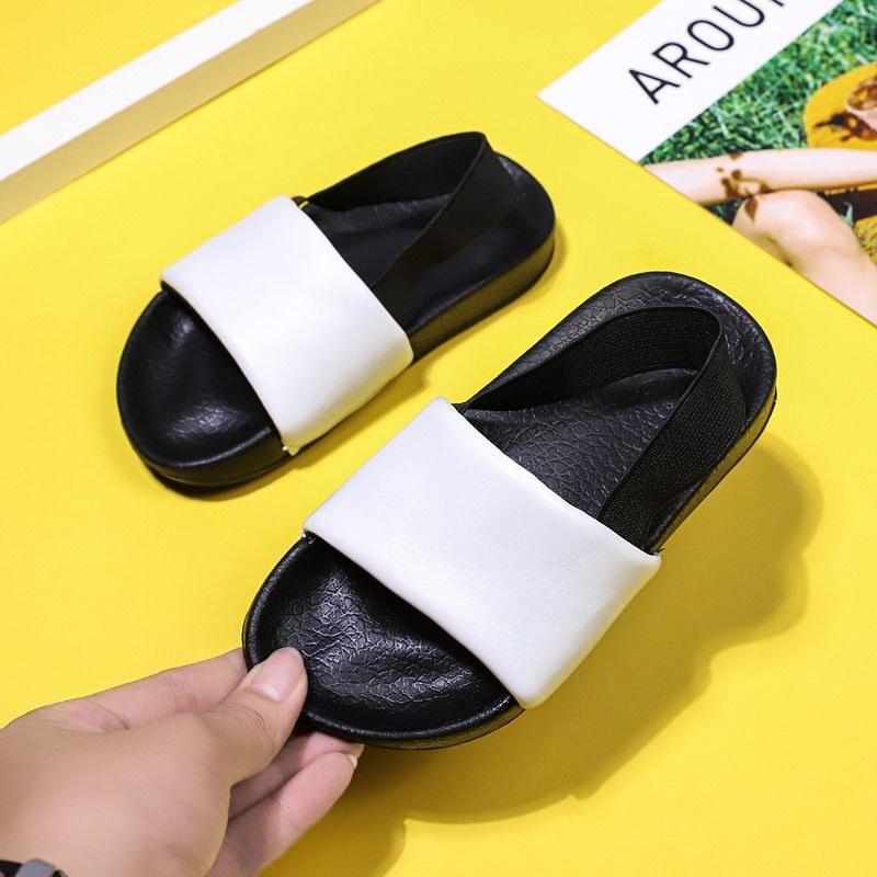 Xăng đan da đế bằng thời trang dành cho trẻ em