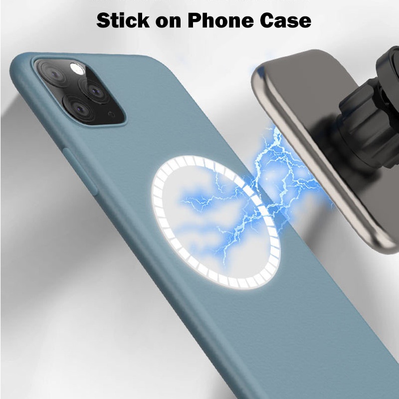 Giá Đỡ Nam Châm Sạc Điện Thoại Không Dây Cho iPhone 14 13 11 12 Pro MAX XS MAX XR 8 PLUS SE 2020