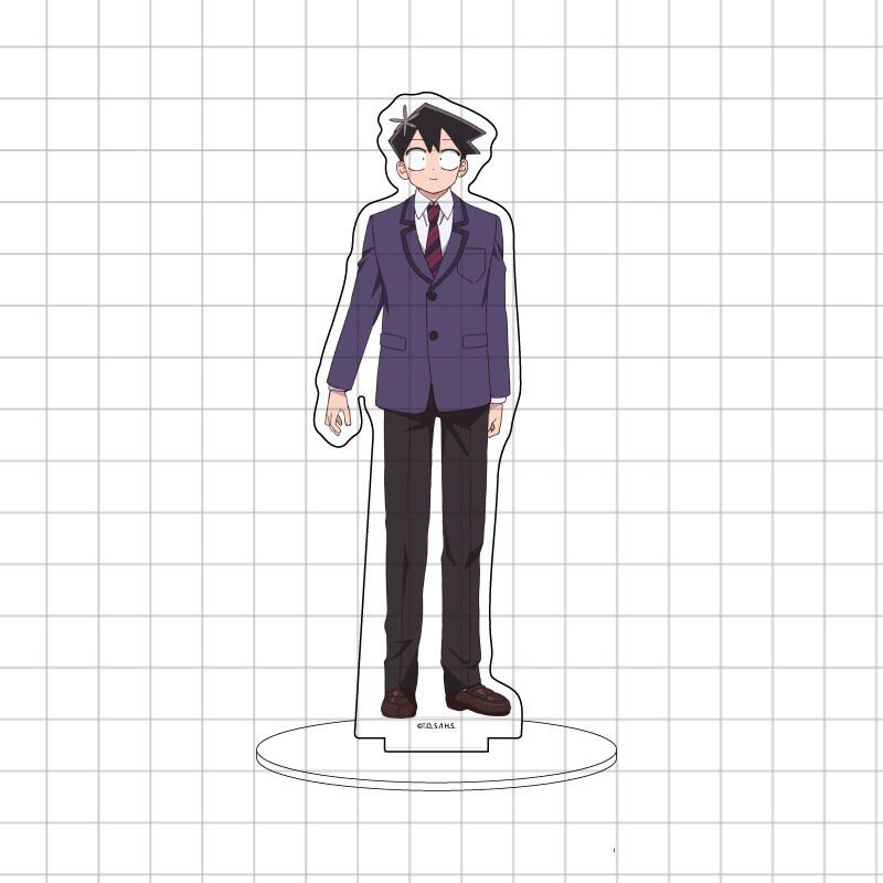 Standee KOMI Can't Communicate NỮ THẦN SỢ GIAO TIẾP mô hình acrylic anime mica chibi trang trí
