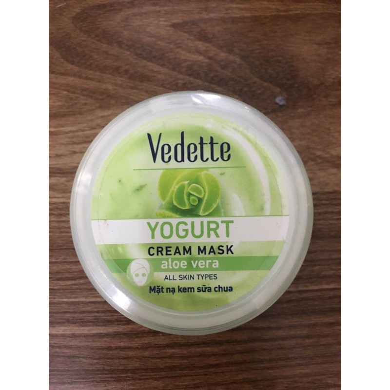 Mặt Nạ Kem Sữa Chua Vedette -  Yogurt Cream Mask Hũ 120ML