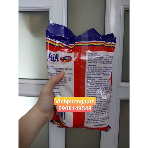 Mì nui safoco 500gr ( nui tâm )