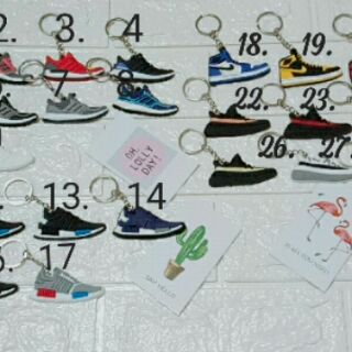 [Freeship] Móc khóa giày sneaker 5k8/c đủ mẫu