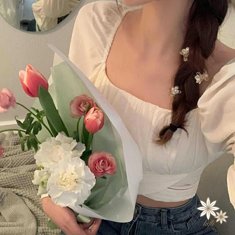 【Kifli】Kẹp Tóc Hình Hoa Nhỏ 2022 Thời Trang Mới Cho Nữ